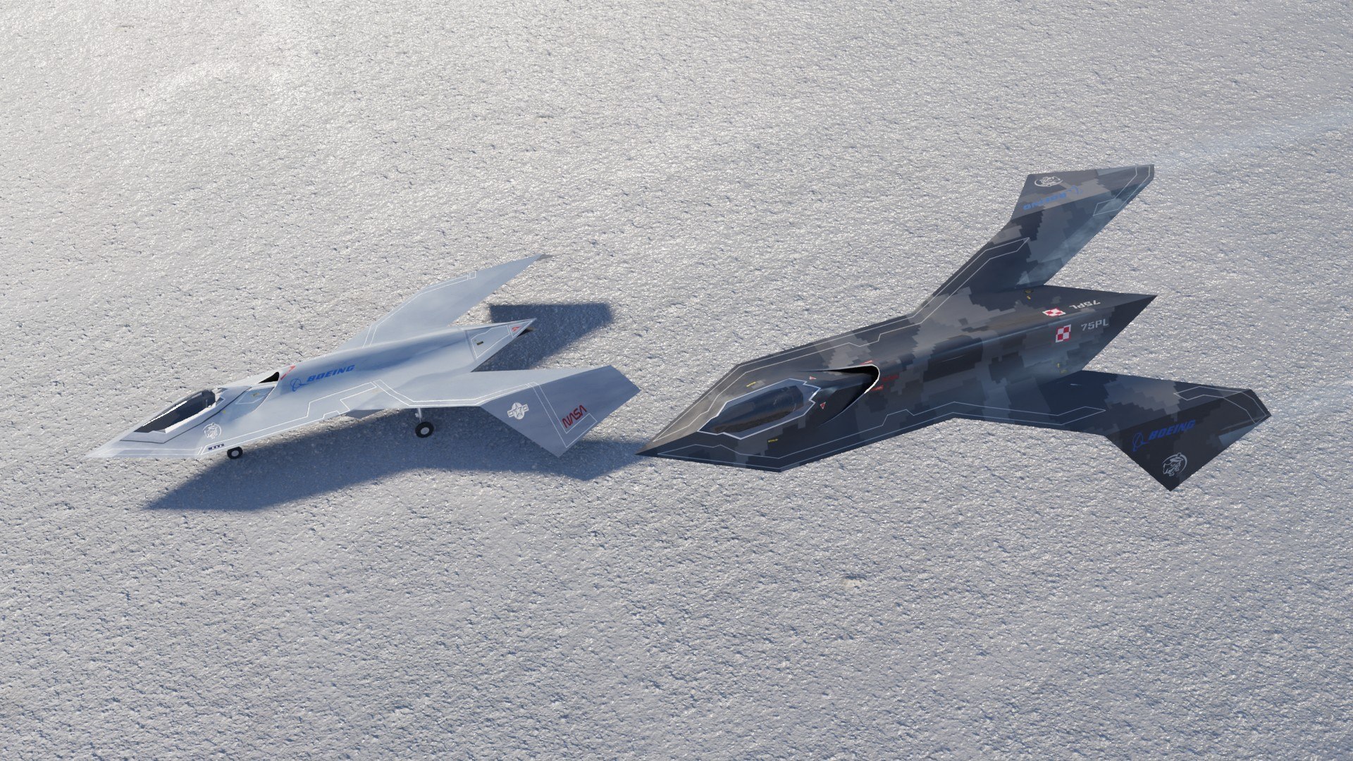 3D Boeing YF-118 Bird of Prey - TurboSquid 2008053