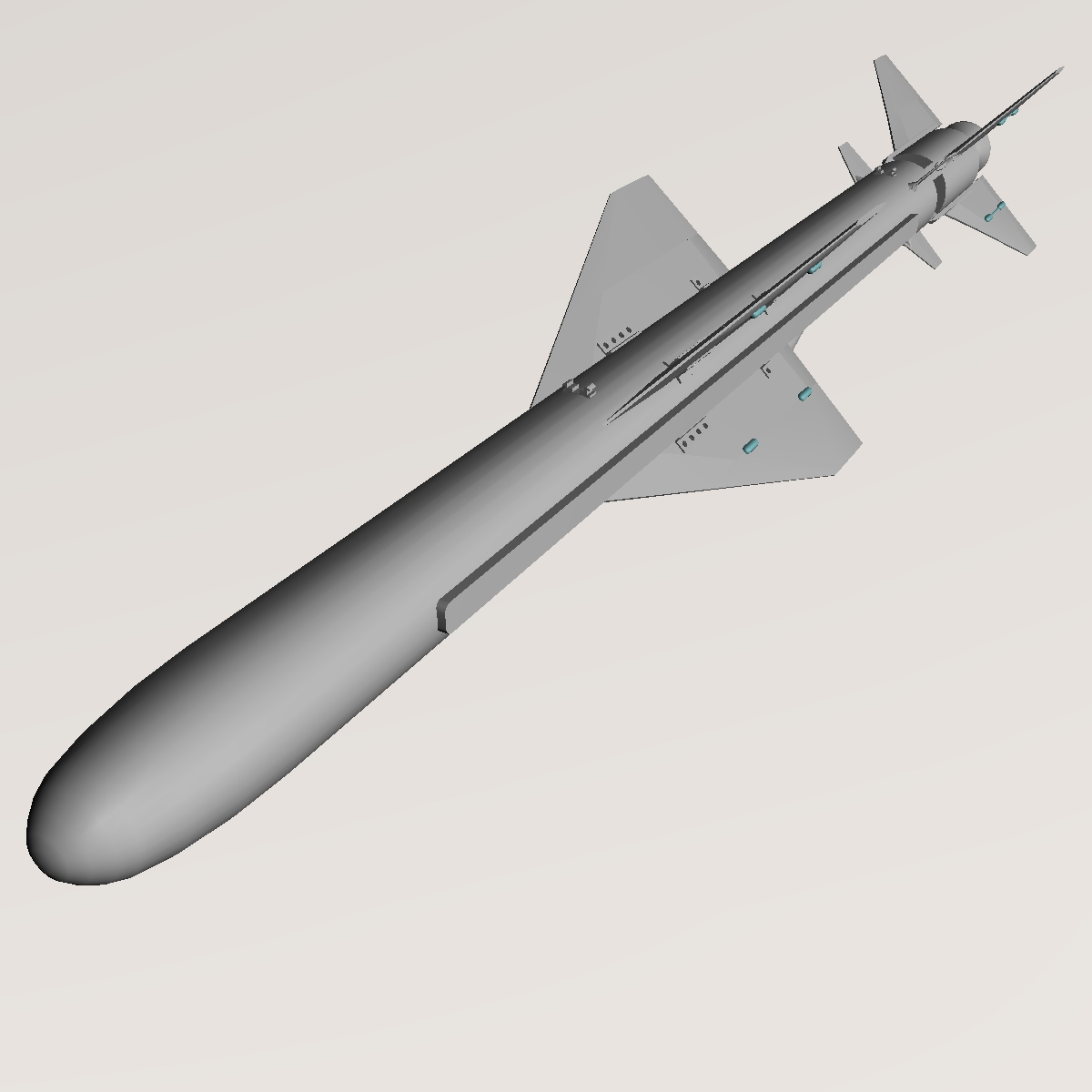 iranian cruise missile noor dxf