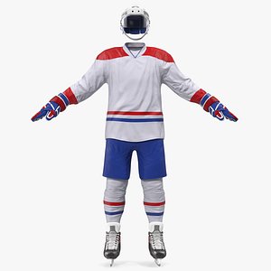 Hockey Equipment White