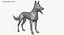 Zbrush Shepherd Dog (벨기에 말리노) UVed