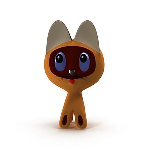 Cartoon kitten Gav