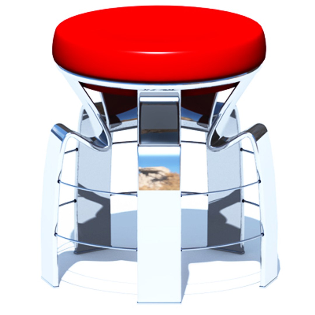 3ds js-dynamic steele stool design