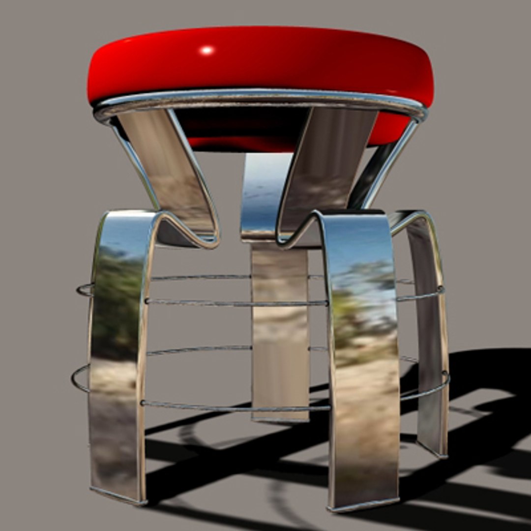 3ds js-dynamic steele stool design