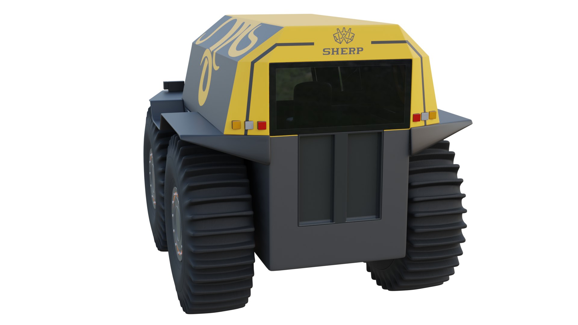 3D Realistic Sherp Atv Pro Model - TurboSquid 1636462