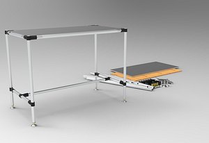 Detachable Desk 3D model