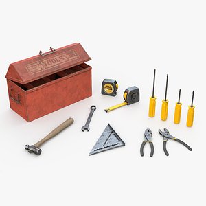 Garage Hand Tools 3D