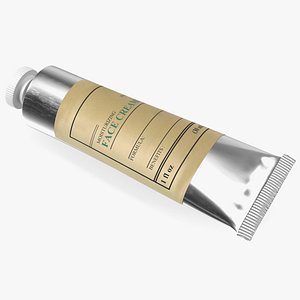 Cosmetic Tube Face Cream 3D