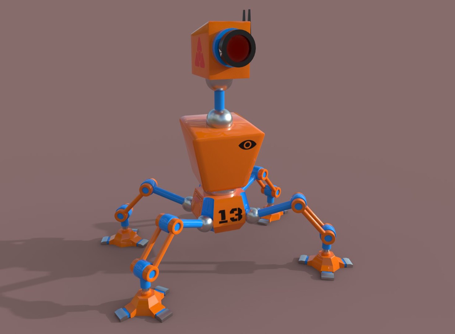 Spider camera bot 3D - TurboSquid 1561886