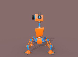 spider camera bot 3D