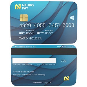 Generic Credit Card Mockup