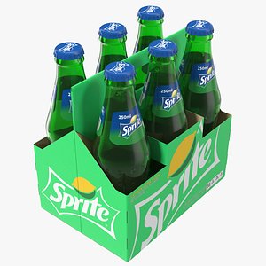 sprite bottle package model