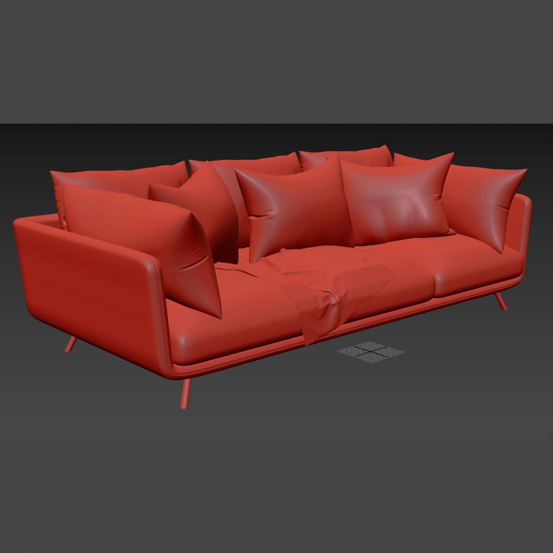 Nube Joe Sofa 3D Model - TurboSquid 2112065