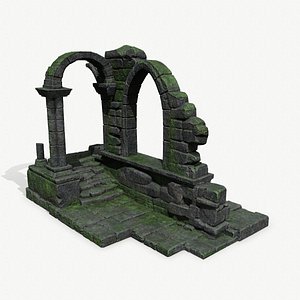 3D Ruin Gate