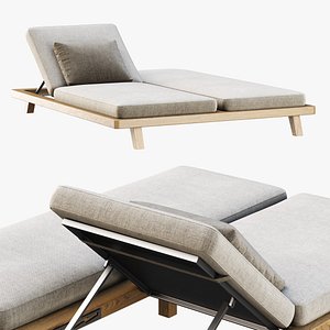Sanday Double Daybed 3D