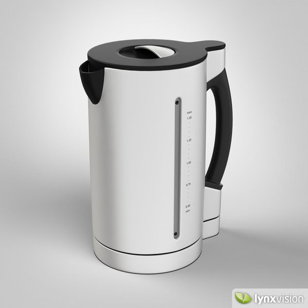 3d electric kettle model