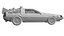 1985 DeLorean DMC-12 Machine 3D Model  Back to the Future Icon