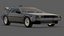 1985 DeLorean DMC-12 Machine 3D Model  Back to the Future Icon
