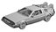 1985 DeLorean DMC-12 Machine 3D Model  Back to the Future Icon