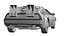 1985 DeLorean DMC-12 Machine 3D Model  Back to the Future Icon