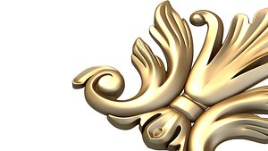 Baguette cornice molding BG 0127 model