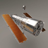 Hubble Space Telescope (High Poly)