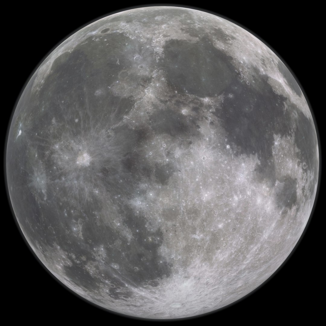 Moon model - TurboSquid 1299336