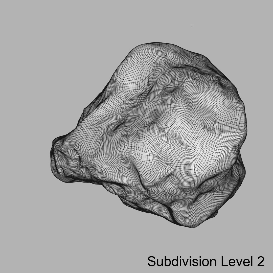 C4d Asteroid Meteoroid Rock