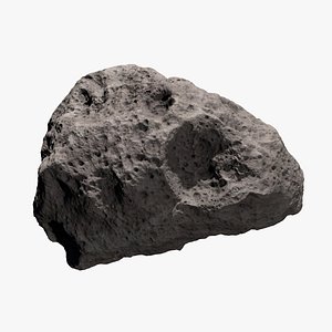 c4d asteroid meteoroid rock