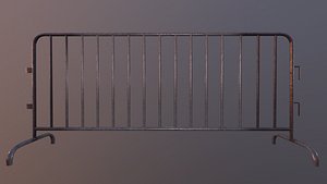 barricade 3D model