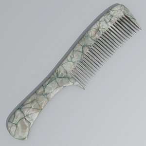 obj hair comb