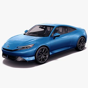 3D Honda Prelude 2026 with interior