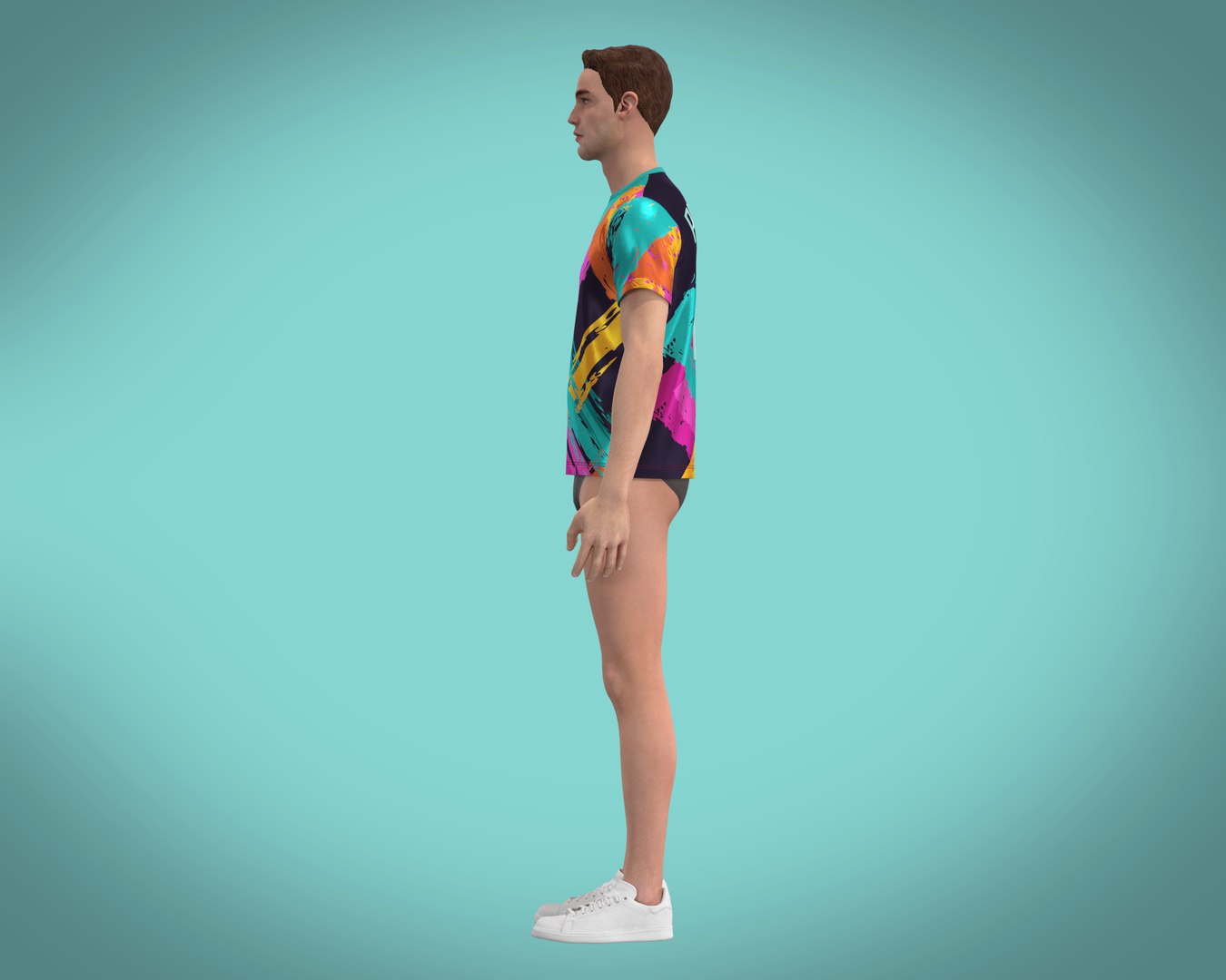 Soccer Football Blue Jersey Player-11 3D model - TurboSquid 2036673