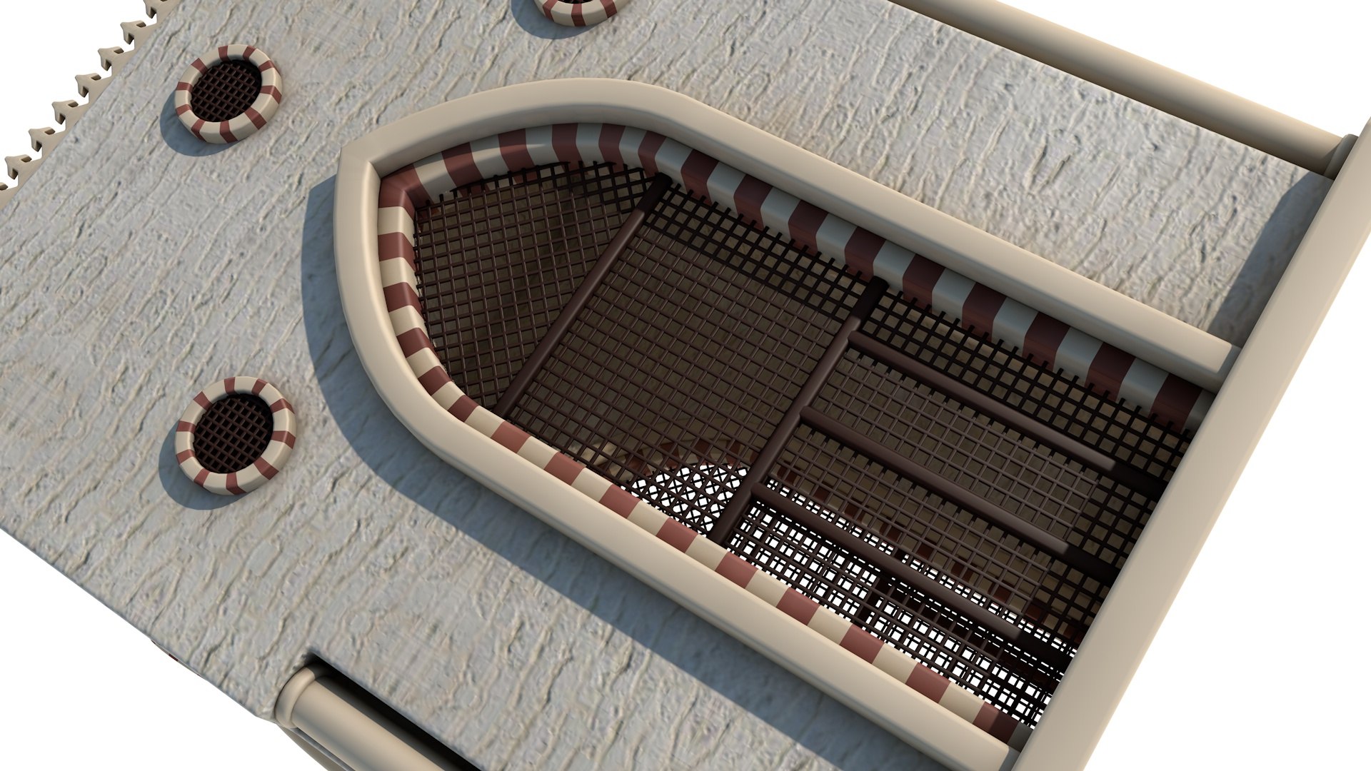 3D Islamic Arab Building Model - TurboSquid 2384928