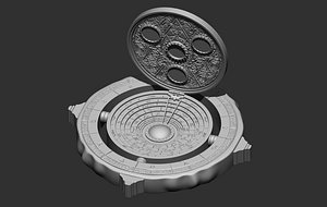 Tomb Raider Clock of Ages 3D Model 3D model