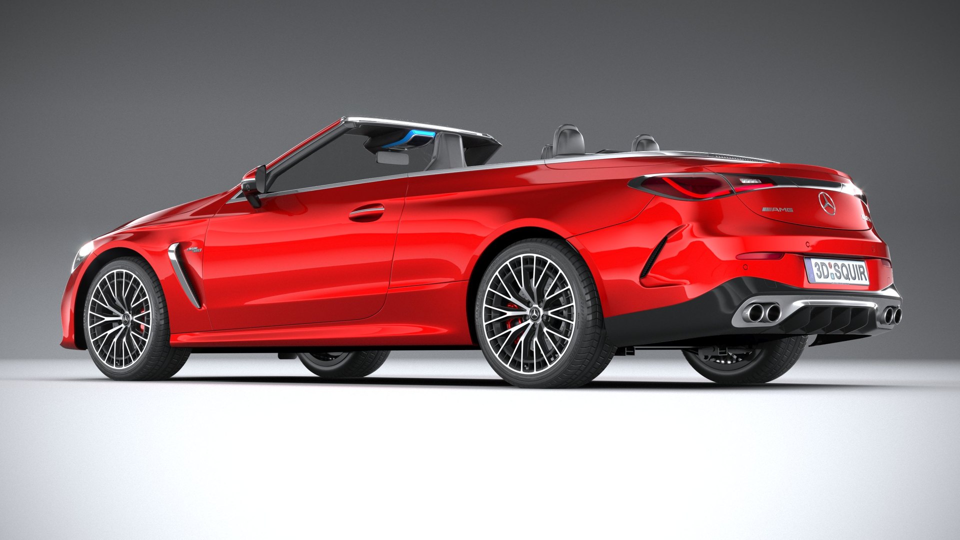 3D Mercedes-Benz CLE53 AMG Cabriolet 2025 - TurboSquid 2228564