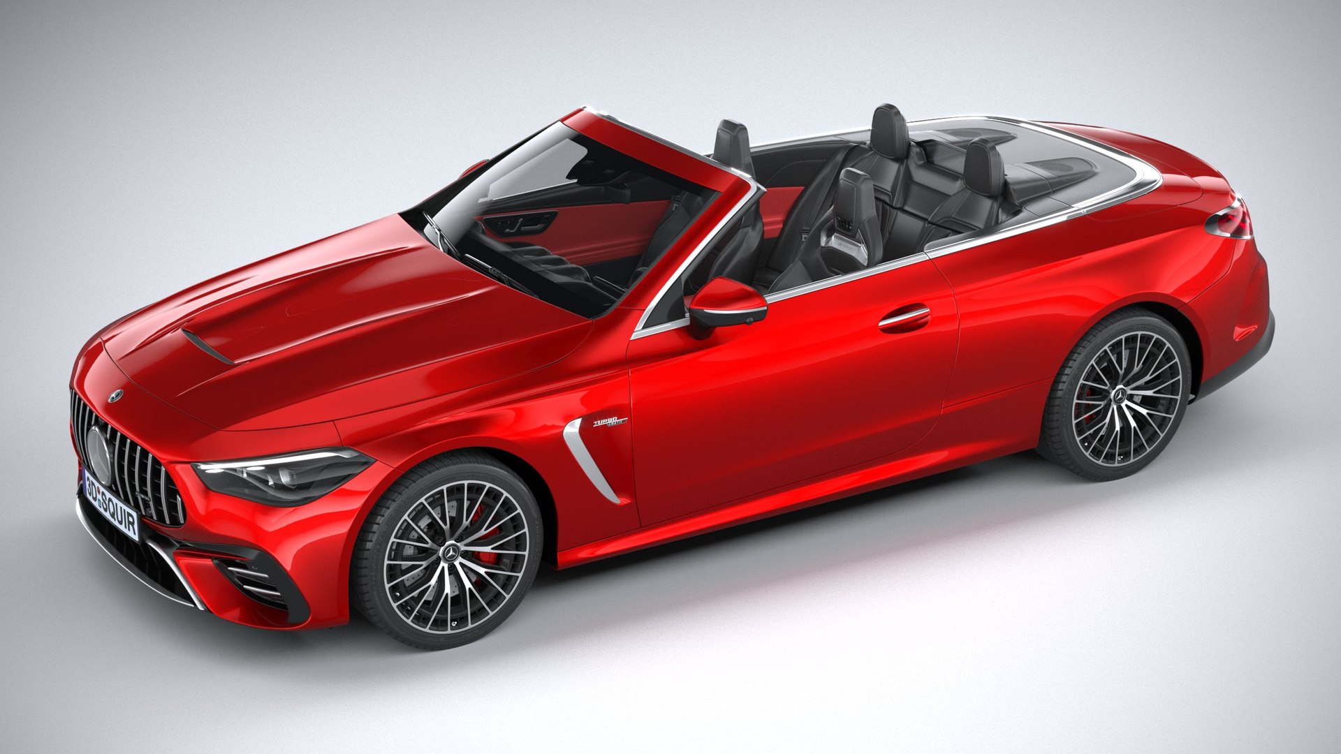 3D Mercedes-Benz CLE53 AMG Cabriolet 2025 - TurboSquid 2228564