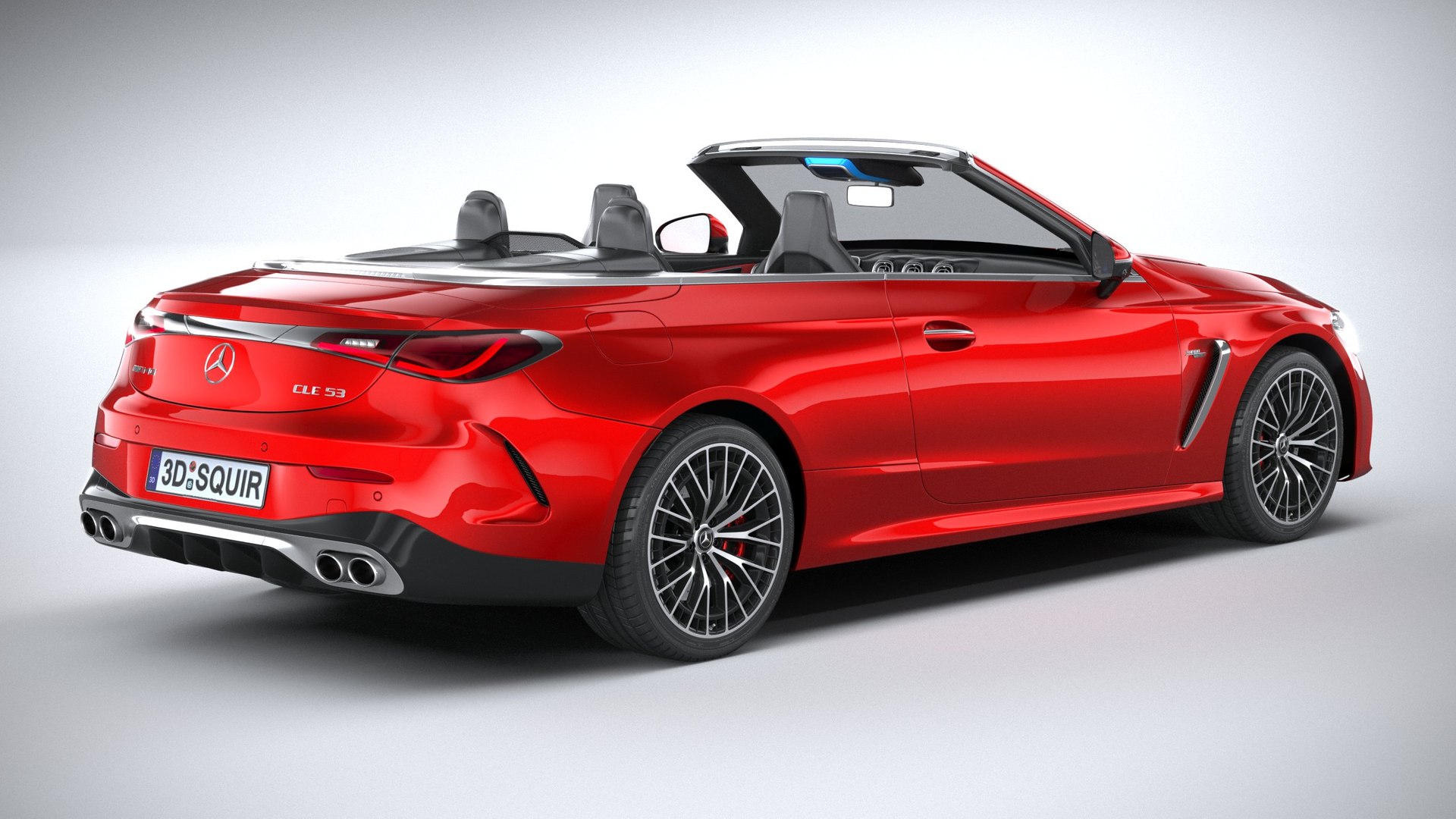 3D Mercedes-Benz CLE53 AMG Cabriolet 2025 - TurboSquid 2228564