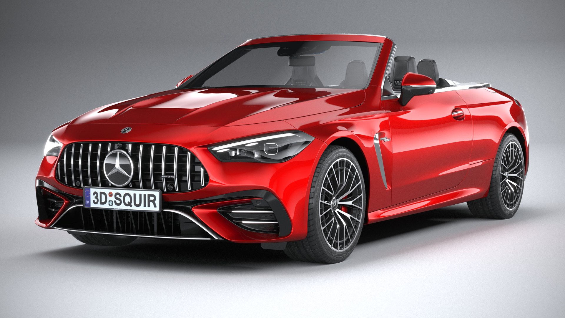 3D Mercedes-Benz CLE53 AMG Cabriolet 2025 - TurboSquid 2228564