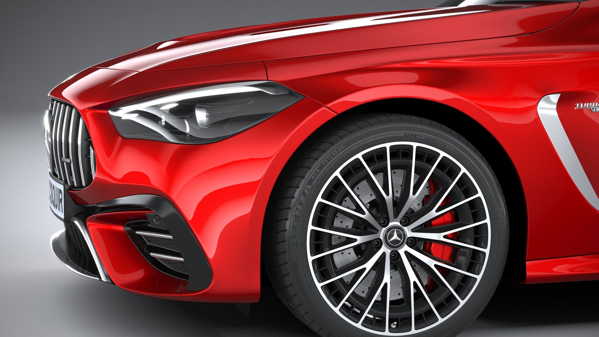 3D Mercedes-Benz CLE53 AMG Cabriolet 2025 - TurboSquid 2228564