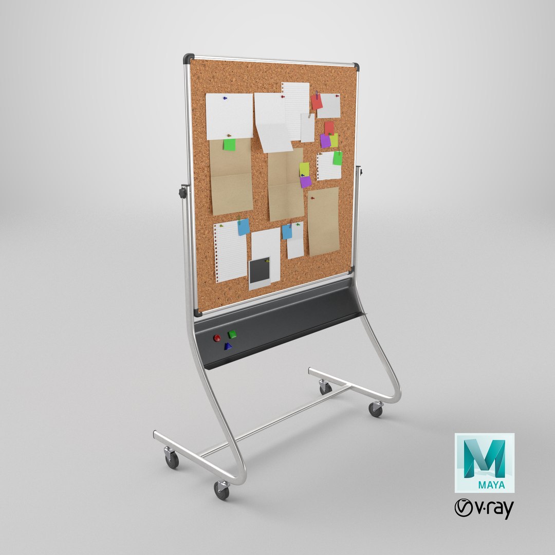 3D Double-Sided Metal Corkboard - Fully Customizable Square Pin Board model https://p.turbosquid.com/ts-thumb/Em/XSVwPA/S9/stemcell_maya_vray_render/png/1747679769/1920x1080/fit_q87/97a468b7b9caf3af0311d5304ace0b8afe4979b5/stemcell_maya_vray_render.jpg