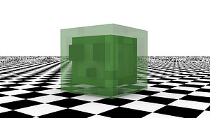 minecraft slime c4d