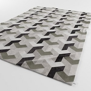 designer carpets ypsilon grey 3d model