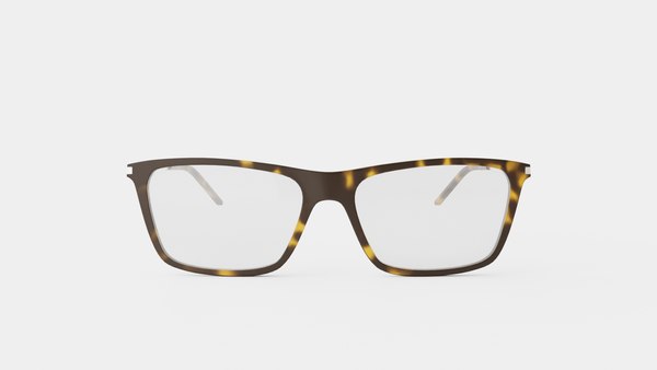 Saint Laurent - SL 344 003 Glasses 3D model