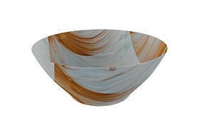 3D model Bowl in B n W Color