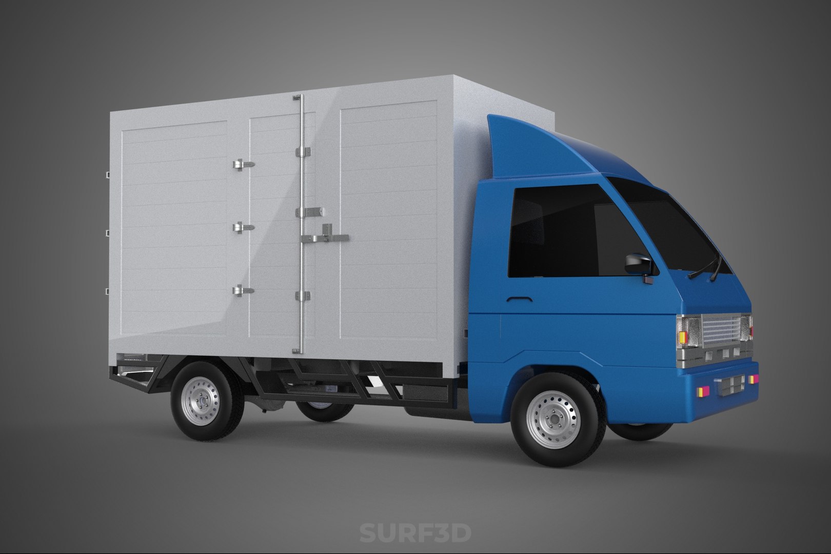 3D GENERIC BOX TRUCK CUBE VAN PICKUP CAR VEHICLE CARGO LORRY WAGON model https://p.turbosquid.com/ts-thumb/Em/gcYVOD/8m/genericboxtruckcubevanpickupcarvehiclecargolorrywagon28/jpg/1753180671/1920x1080/fit_q87/bef6aa17e491ff92a237336f9cc416614bb2451b/genericboxtruckcubevanpickupcarvehiclecargolorrywagon28.jpg