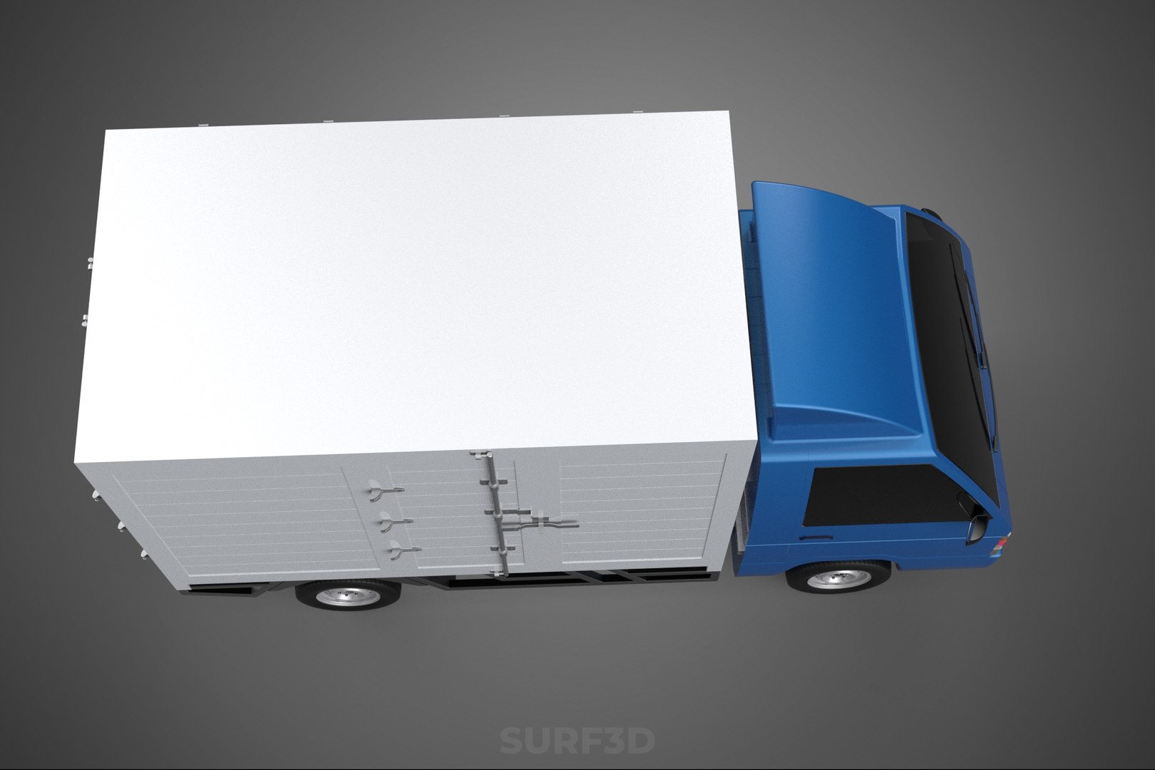 3D GENERIC BOX TRUCK CUBE VAN PICKUP CAR VEHICLE CARGO LORRY WAGON model https://p.turbosquid.com/ts-thumb/Em/gcYVOD/On/genericboxtruckcubevanpickupcarvehiclecargolorrywagon27/jpg/1753180670/1920x1080/fit_q87/3c265f908b960bcc4059848793c1e3449ff96e1c/genericboxtruckcubevanpickupcarvehiclecargolorrywagon27.jpg