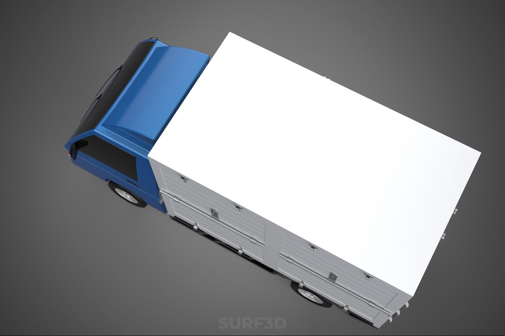 3D GENERIC BOX TRUCK CUBE VAN PICKUP CAR VEHICLE CARGO LORRY WAGON model https://p.turbosquid.com/ts-thumb/Em/gcYVOD/T8/genericboxtruckcubevanpickupcarvehiclecargolorrywagon26/jpg/1753180669/1920x1080/fit_q87/f209e1c30b40e178206b4b5ba7b119920614b549/genericboxtruckcubevanpickupcarvehiclecargolorrywagon26.jpg