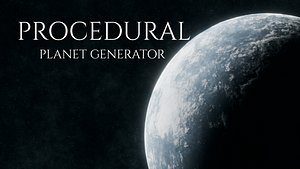 Procedural  PLANET Generator model