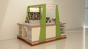 3D model 3D Exhibition Stand 02