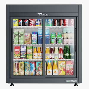 True Countertop Refrigerator